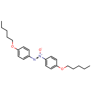 Chemical structure of 4,4'-Diamyloxyazoxybenzene , CAS 19482-05-4, AChemBlock AD257452