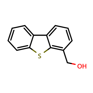 Chemical structure of 4-Dibenzothiophenemethanol , CAS 19806-49-6, AChemBlock AD257462
