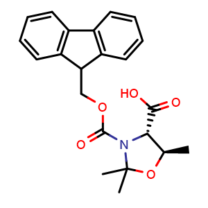 (4S,5R)-3-{[(9H-fluoren-9-yl)methoxy]carbonyl}-2,2,5-trimethyl-1,3-oxazolidine-4-carboxylic acid