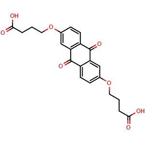 Chemical structure of 2,6-DBEAQ , CAS 2370885-20-2, AChemBlock AD257540