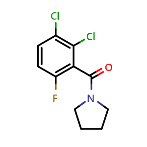 (2,3-Dichloro-6-fluorophenyl)(pyrrolidin-1-yl)methanone
