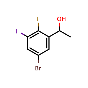 1-(5-Bromo-2-fluoro-3-iodophenyl)ethanol
