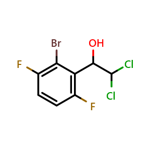 1-(2-Bromo-3,6-difluorophenyl)-2,2-dichloroethanol