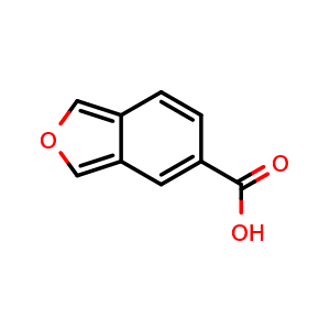Chemical structure of 5-Isobenzofurancarboxylic acid , CAS 29111-16-8, AChemBlock AD257744