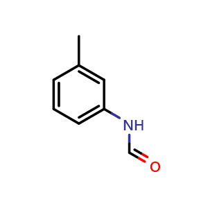 Chemical structure of 3-Methylformanilide , CAS 3085-53-8, AChemBlock AD257762