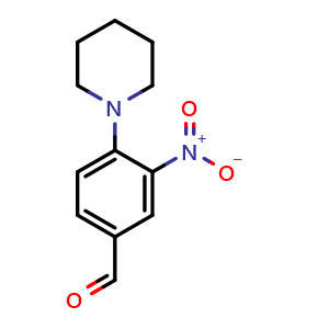 3-Nitro-4-(piperidin-1-yl)benzaldehyde