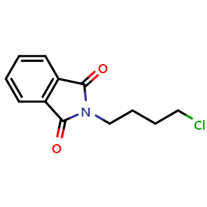 Chemical structure of N-(4-Chlorobutyl)phthalimide , CAS 42152-99-8, AChemBlock AD257861
