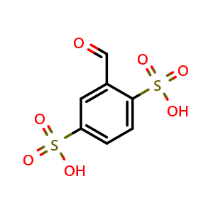 Chemical structure of 2,5-Disulphobenzaldehyde , CAS 51818-11-2, AChemBlock AD257910