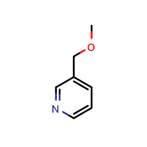Chemical structure of 3-(Methoxymethyl)pyridine , CAS 58418-62-5, AChemBlock AD257976