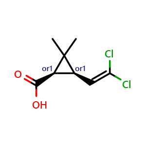 cis-DL-3-(2,2-Dichlorovinyl)-2,2-dimethylcyclopropanecarboxylic acid