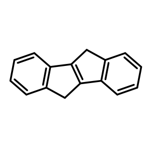 Chemical structure of 5,10-Dihydroindeno[2,1-a]indene , CAS 6543-29-9, AChemBlock AD258037