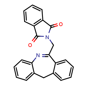 Chemical structure of 6-(Phthalimidomethyl)morphanthridine , CAS 74860-00-7, AChemBlock AD258087