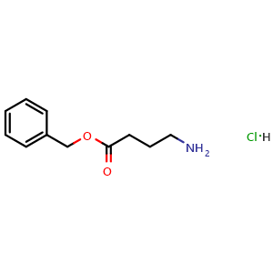 Chemical structure of 4-Aminobenzyl butyrate hydrochloride , CAS 78287-52-2, AChemBlock AD258112