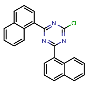 2-Chloro-4,6-di(naphthalen-1-yl)-1,3,5-triazine