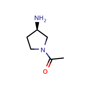 (R)-1-(3-Aminopyrrolidin-1-yl)ethanone