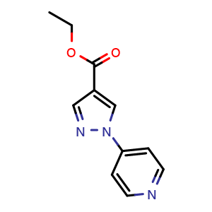 Ethyl 1-(pyridin-4-yl)-1H-pyrazole-4-carboxylate