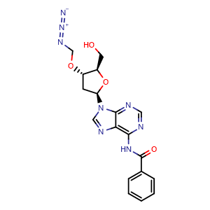 N6-Benzoyl-3''-O-(azidomethyl)-2''-deoxyadenosine