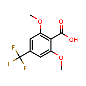 2,6-Dimethoxy-4-(trifluoromethyl)benzoic acid