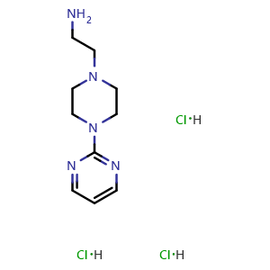 {2-[4-(2-pyrimidinyl)-1-piperazinyl]ethyl}amine trihydrochloride