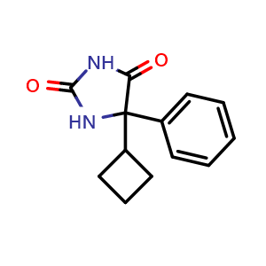 5-Cyclobutyl-5-phenylimidazolidine-2,4-dione