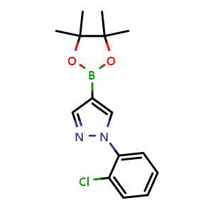 1-(2-Chlorophenyl)-4-(4,4,5,5-tetramethyl-1,3,2-dioxaborolan-2-yl)-1H-pyrazole