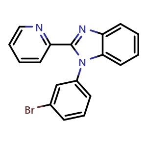 1-(3-Bromophenyl)-2-(pyridin-2-yl)-1H-benzo[d]imidazole