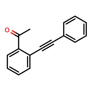 1-(2-(phenylethynyl)phenyl)ethanone