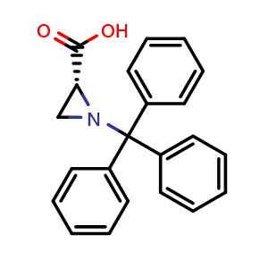 (R)-1-Tritylaziridine-2-carboxylic acid