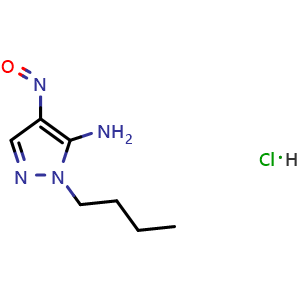 1-Butyl-4-Nitroso-1H-pyrazol-5-amine hydrochloride