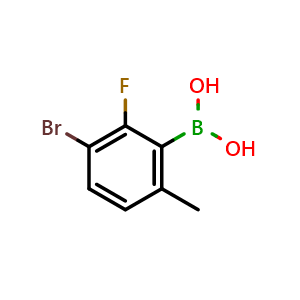 3-Bromo-2-fluoro-6-methylphenylboronic acid