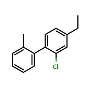 2-Chloro-4-ethyl-2'-methyl-1,1'-biphenyl