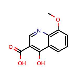 4-hydroxy-8-methoxyquinoline-3-carboxylic acid