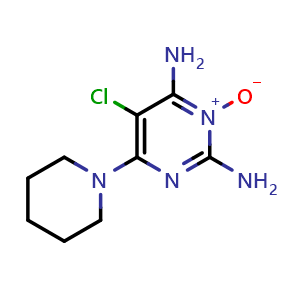 2,6-diamino-5-chloro-4-(piperidin-1-yl)pyrimidine-1-oxide