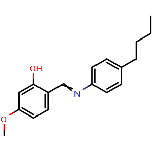 2-(((4-butylphenyl)imino)methyl)-5-methoxyphenol
