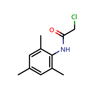 Chemical structure of 2-chloro-N-mesitylacetamide , CAS 3910-51-8, AChemBlock AD259358
