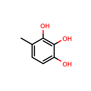Chemical structure of 4-Methylpyrogallol , CAS 3955-29-1, AChemBlock AD259362