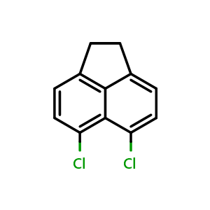 Chemical structure of 5,6-Dichloroacenaphthene , CAS 4208-97-3, AChemBlock AD259396