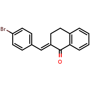 E-2-(para-bromobenzylidene)-1-tetralone