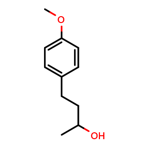 Chemical structure of 4-(4-Methoxyphenyl)butan-2-ol , CAS 67952-38-9, AChemBlock AD259620