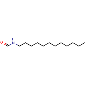 Chemical structure of N-dodecylformamide , CAS 7402-57-5, AChemBlock AD259677