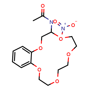 3-Acetylamino-4-nitrobenzo-15-crown-5