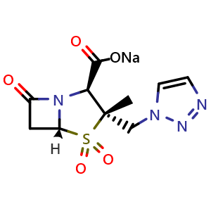 Chemical structure of Tazobactam sodium , CAS 89785-84-2, AChemBlock AD259833