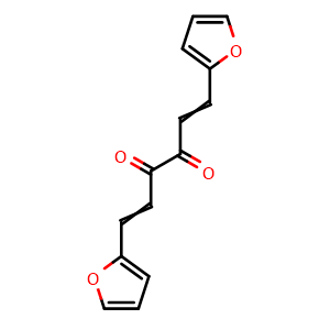 1,6-Difuryl-1,5-hexadiene-3,4-dione