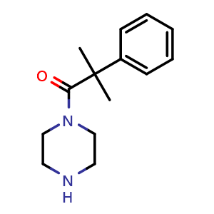 2-Methyl-2-phenyl-1-(piperazin-1-yl)propan-1-one