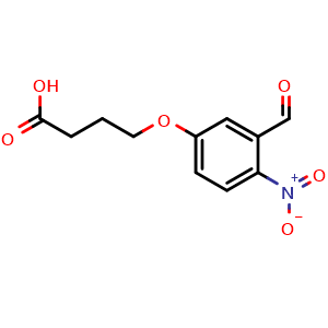 4-(3-Formyl-4-nitrophenoxy)butanoic acid