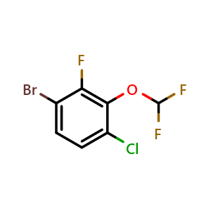 1-Bromo-4-chloro-3-(difluoromethoxy)-2-fluorobenzene