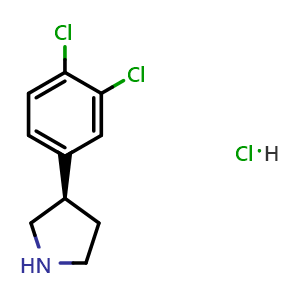 (R)-3-(3,4-Dichlorophenyl)pyrrolidine hydrochloride