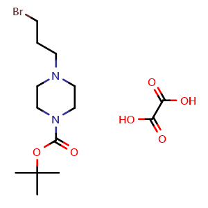 tert-Butyl 4-(3-bromopropyl)piperazine-1-carboxylate oxalate
