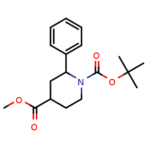 Methyl 1-boc-2-phenylpiperidine-4-carboxylate