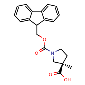 (R)-1-Fmoc-3-methylpyrrolidine-3-carboxylic Acid